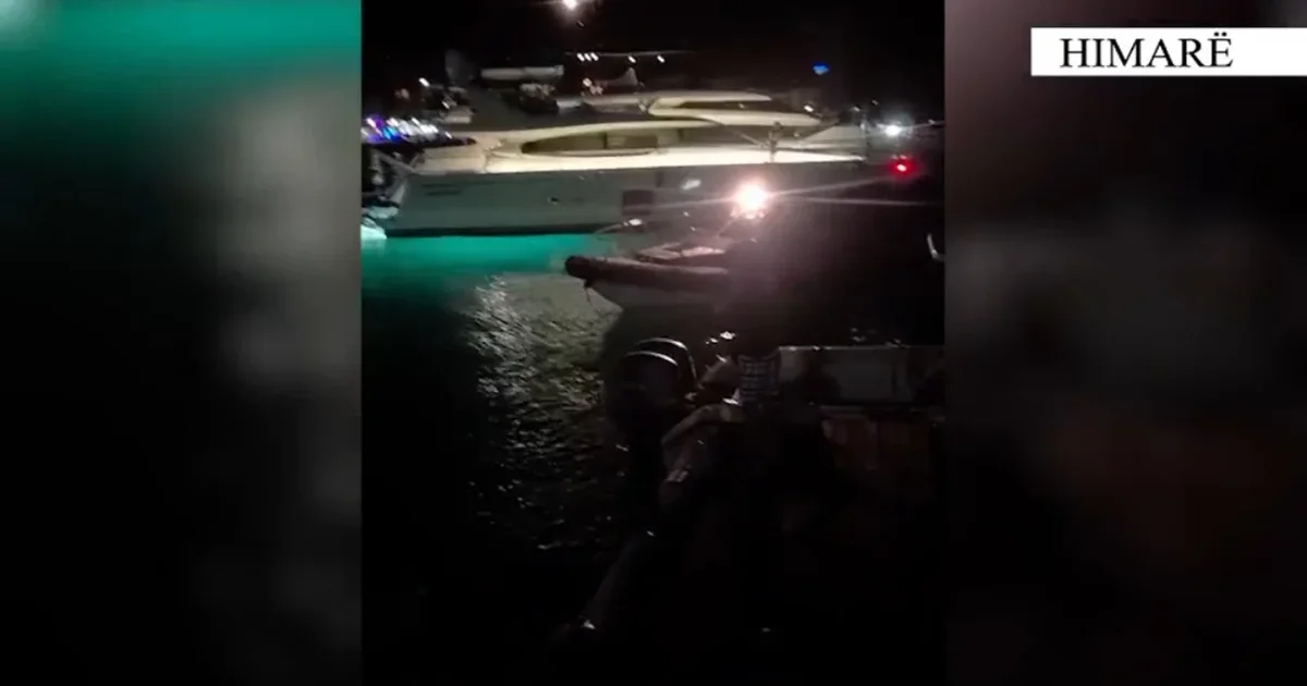 Video  Rrezikuan të mbyteshin në det  Policia shpëton familjen me tre fëmijë në Himarë