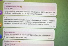 FOTO/ Mesazhet n&euml; Telegram zbulojn&euml; organizimin e dhun&euml;s te