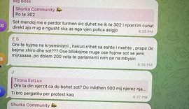 FOTO/ Mesazhet n&euml; Telegram zbulojn&euml; organizimin e dhun&euml;s te