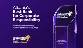 Euromoney kuror&euml;zon Credins bank si &ldquo;Banka m&euml; e Mir&euml;