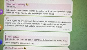 FOTO/ Mesazhet n&euml; Telegram zbulojn&euml; organizimin e dhun&euml;s te