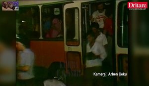 Korrik 1990, pamje t&euml; rralla t&euml; eksodit