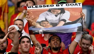 "Nj&euml; mrekulli e fatit"  Messi dhe Yamal, nga nj&euml; fotografi