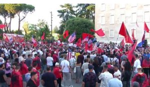 Nis protesta te Kryeministria, qytetar&euml;t: Lironi &ccedil;unat!