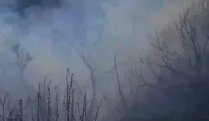 Vat&euml;r zjarri pran&euml; Novosel&euml;s, flak&euml;t i afrohen banesave