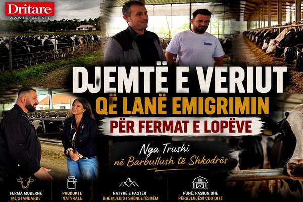 Djemt&euml; e veriut q&euml; lan&euml; emigrimin p&euml;r fermat e lop&euml;ve!