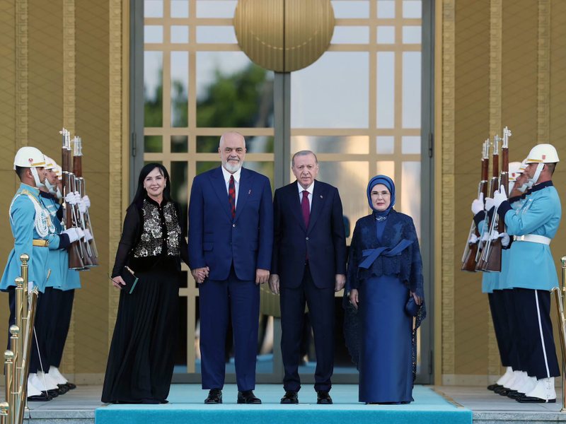 Kryeministri Rama me presidentin turk Erdogan n&euml; Ankara