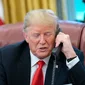 Zhvler&euml;sim i paprecedent&euml; i kartonit t&euml; kuq, Trump: E telefonova