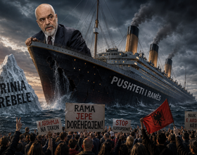 Titaniku i Ramës po fundoset në oqeanin e rinisë rebele