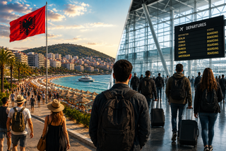 Turizmi eksporton talentin shqiptar dhe importon turistë kalimtarë