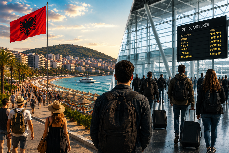 Turizmi eksporton talentin shqiptar dhe importon turistë kalimtarë