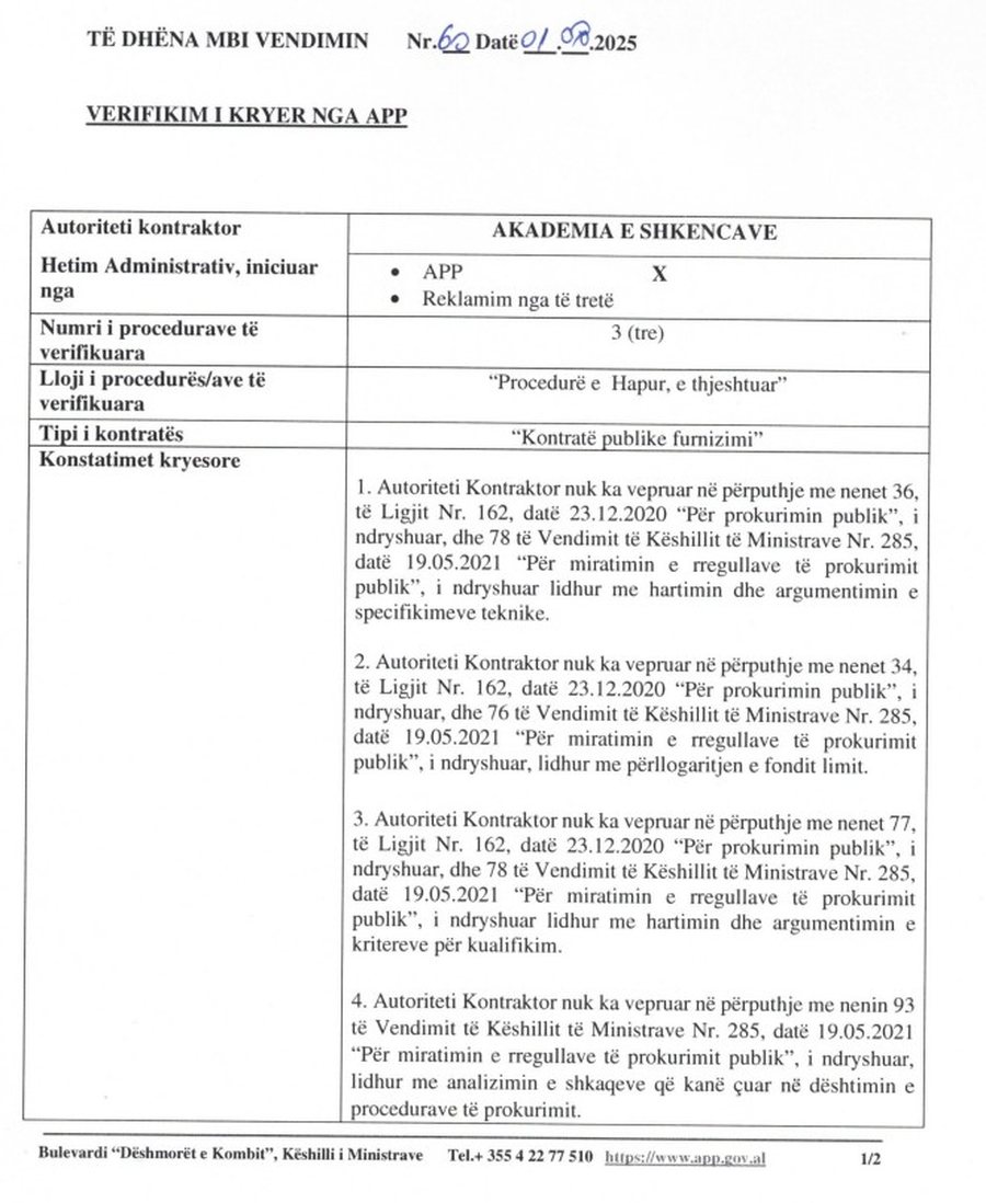 Skandali i turpit/ Universitet dhe Akademia e Shkencave shndërrohen në