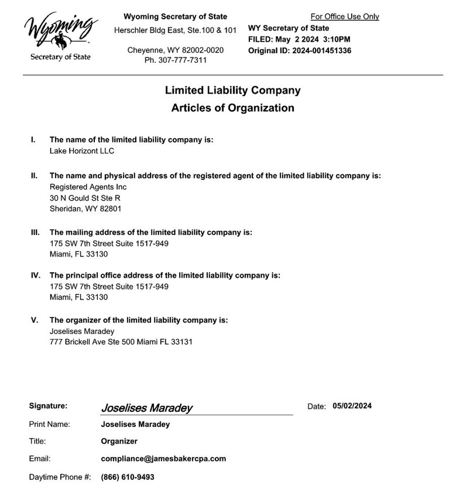 Dyshime për pastrim parash, një kompani fantazmë nga Amerika ble