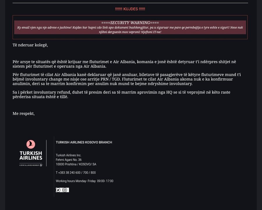 Një mashtrim qeveritar/ Air Albania shet bileta me liçencë