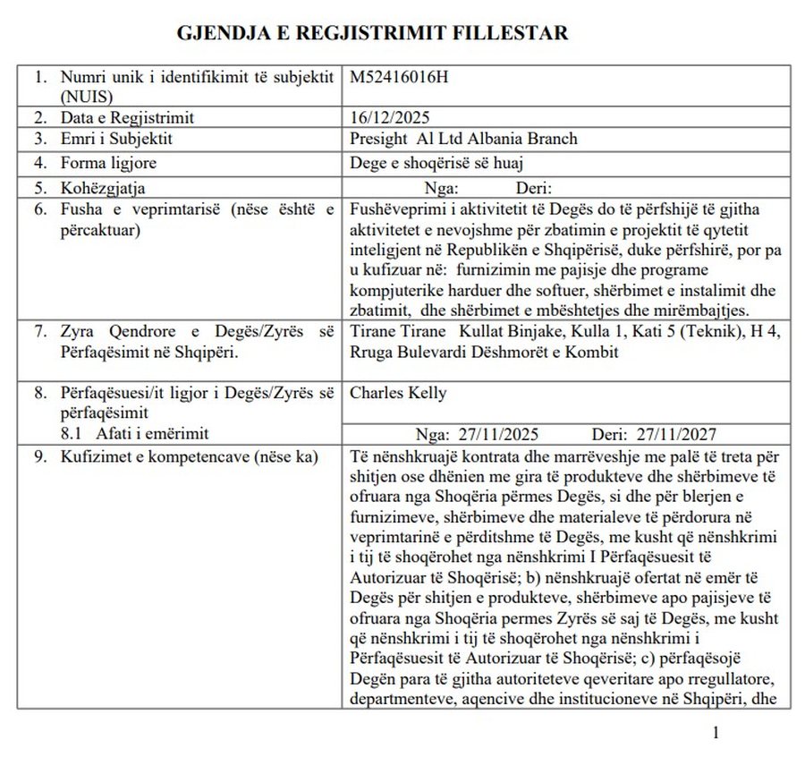 Loja vazhdon  Krijohet kompania që do të marrë 140 mln dollarët e Smart City