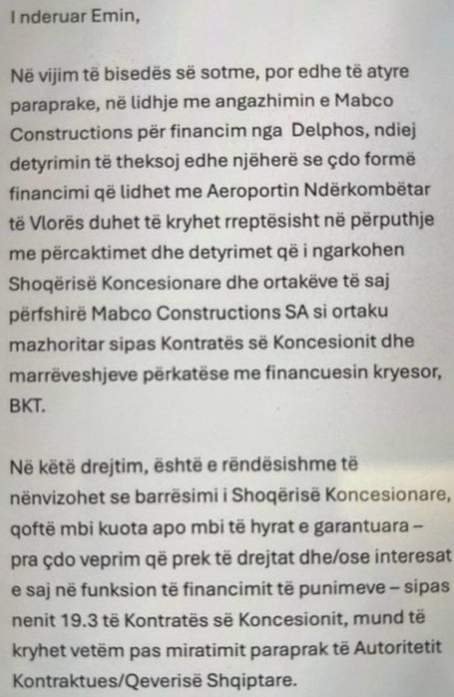 Zbulohet emaili/ Krahu i djathtë i Pacollit refuzoi të vinte