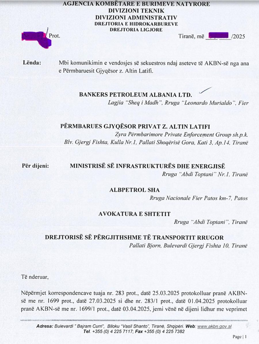 Skandali  Vjedhje 1 2 mln euro  përmbaruesit shitën skrapin e shtetit për borxhet private të Bankers