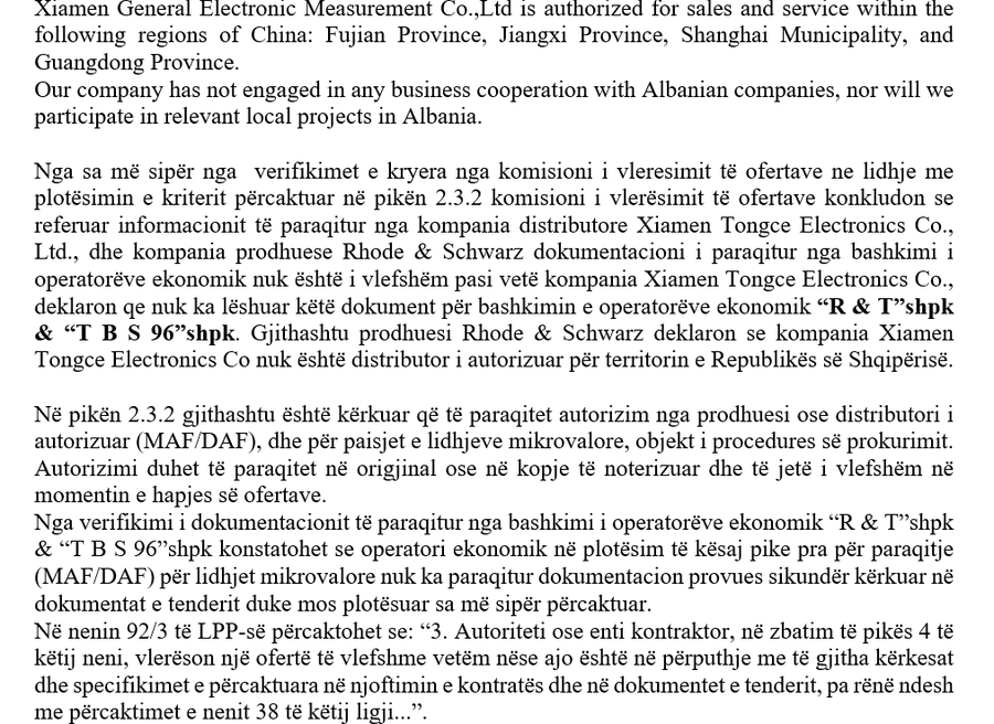 Zbulohet mashtrimi/ Artan Xhori paraqiti letra fallco në tenderin 9 mln