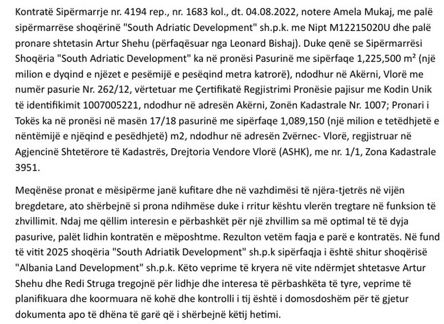 Pronarët e tokave të Zvërnecit përfituan 20 mln euro ulje