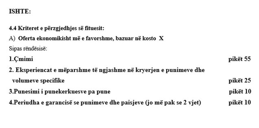 Myzyri "kap" Pogajn në flagrancë/ Përmbysen tenderat 15
