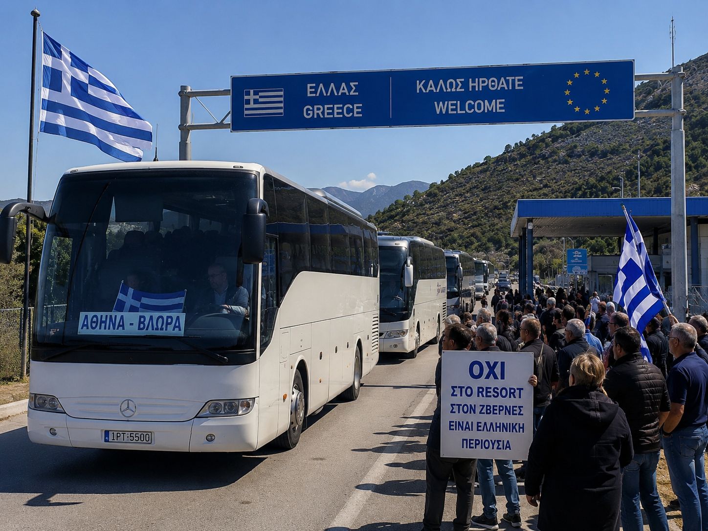 Mediat e huaja jehonë protestave në Shqipëri kundër