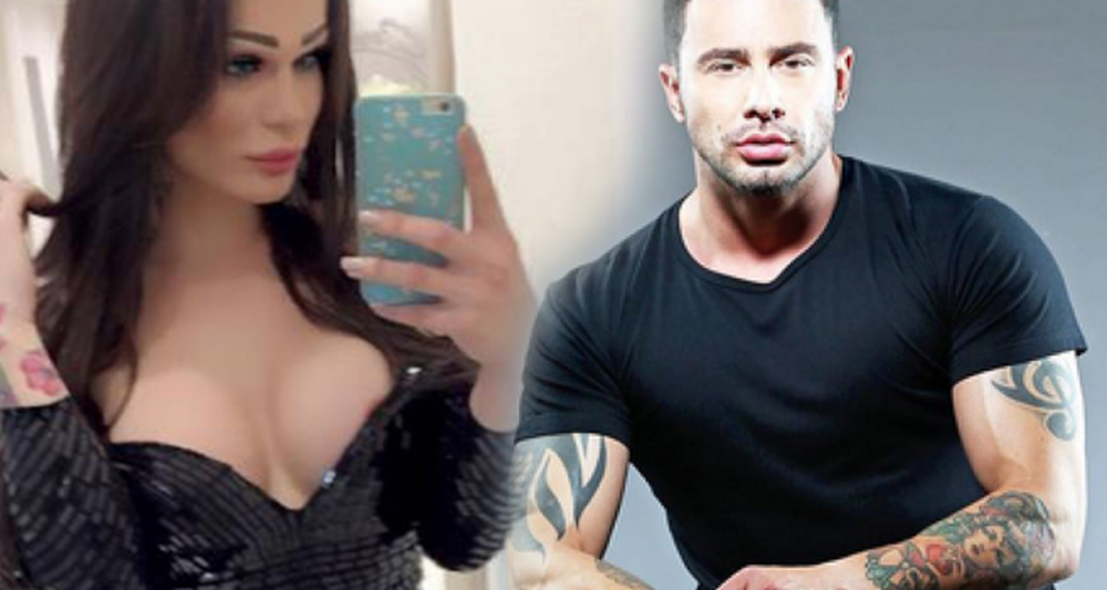 Robert Berisha i dhuron nj&euml; puthje transgjinores Linda Rei live n&euml;
