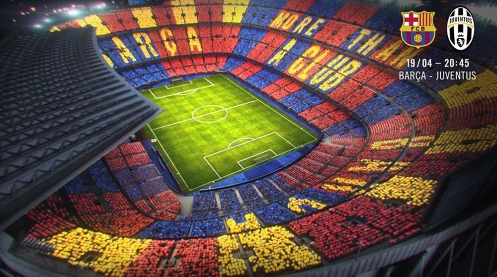 Si do t&euml; pres&euml; Camp Nou, Juventusin (FOTO)