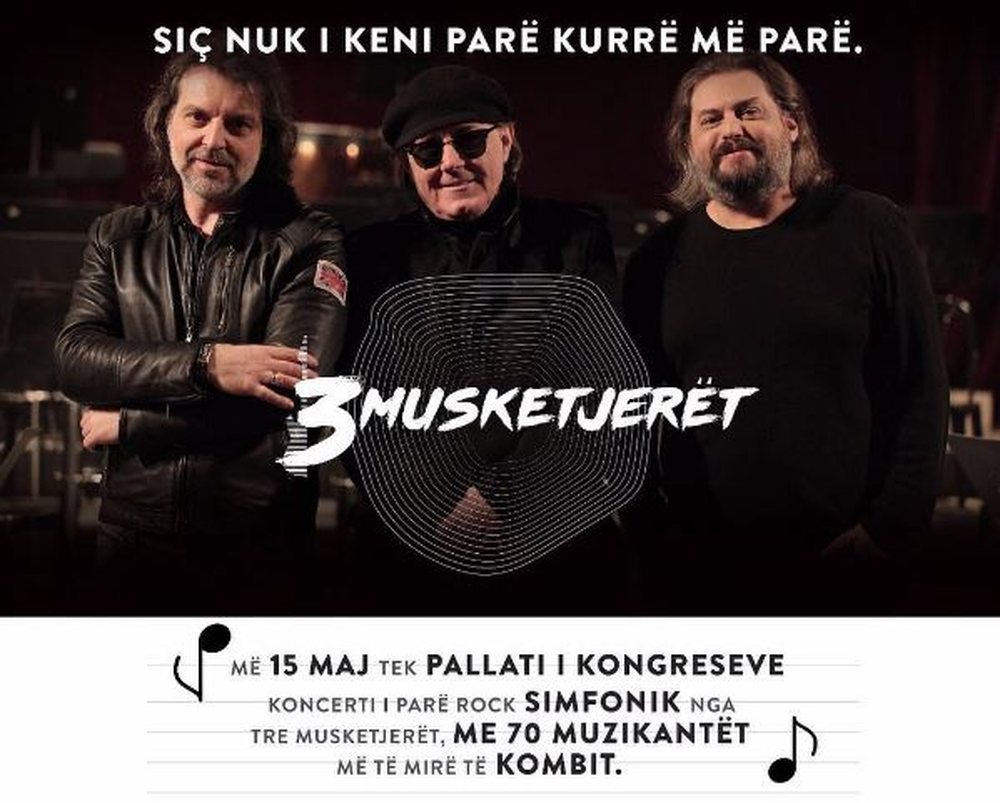 Rikthehen 3 "musketier&euml;t" e rrokut shqiptar (Foto)