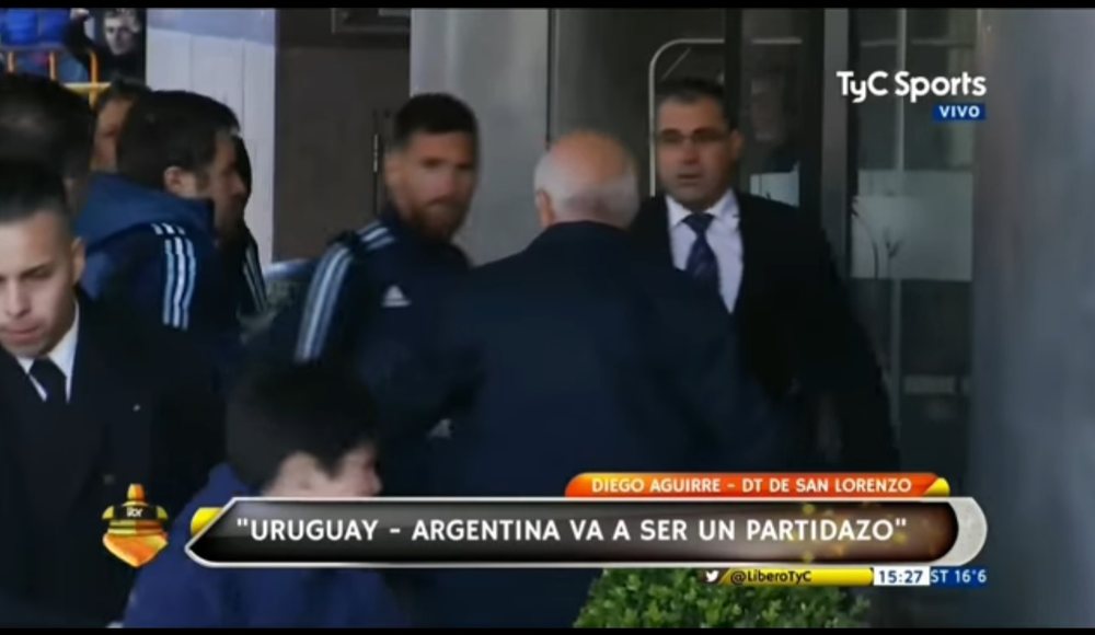 VIDEO/ Messi nxehet me rojet q&euml; larguan nj&euml; f&euml;mij&euml; duke