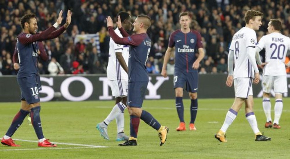 VIDEO/ PSG nuk ndalet, shikoni 5 golat n&euml; port&euml;n e Anderlecht
