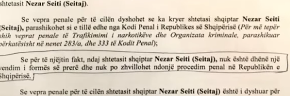 Zbulohet dokumenti i rrem&euml; q&euml; liroi d&euml;shmitarin e dosjes Tahiri