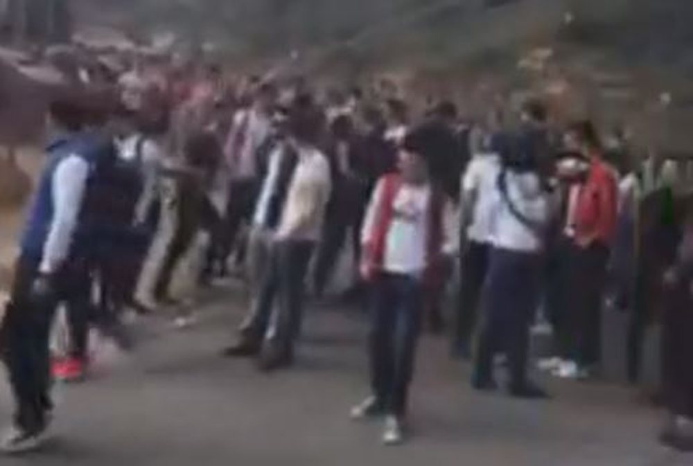 Protest&euml; para sht&euml;pis&euml; s&euml; Edi Ram&euml;s n&euml; Surrel: