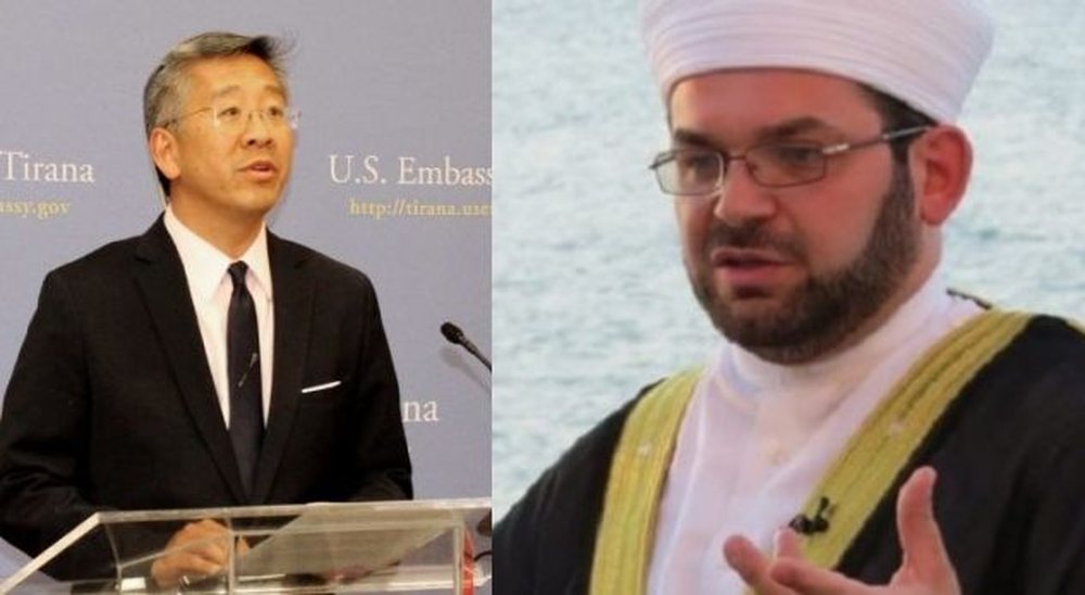 Debati p&euml;r LGBT/ Imami i Shkodr&euml;s del kund&euml;r ambasadorit