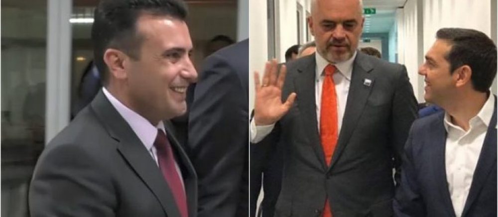 Rama takim me Tsipras dhe Zaev n&euml; Presp&euml;?