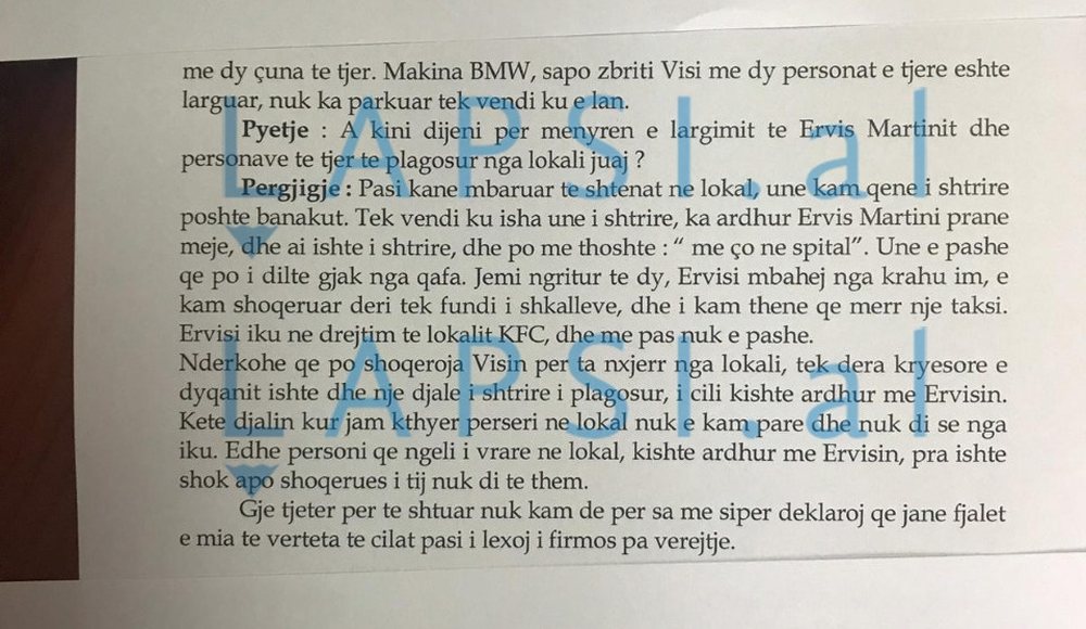 EKSKLUZIVE Rr&euml;fimi i d&euml;shmitarit: Si nisi sherri mes Vis Martinajt dhe
