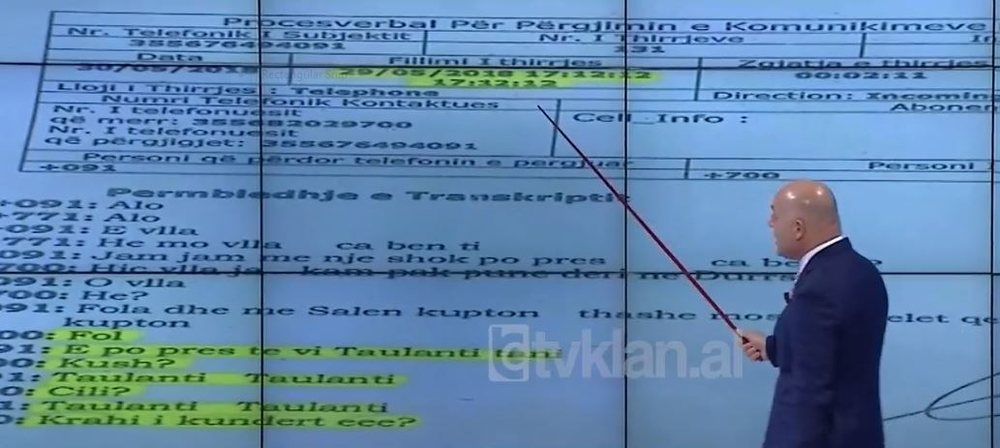 P&euml;rballja/ 4 alibit&euml; bllof t&euml; Taulant Ball&euml;s n&euml; Opinion