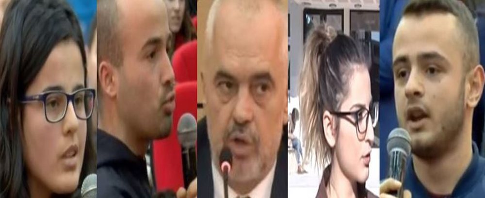 Student&euml;t turp&euml;rojn&euml; Ram&euml;n n&euml; Vlor&euml; (VIDEO)