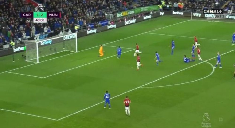 Video / I pap&euml;rmbajtsh&euml;m Manchester United trefishon ndaj Cardiff