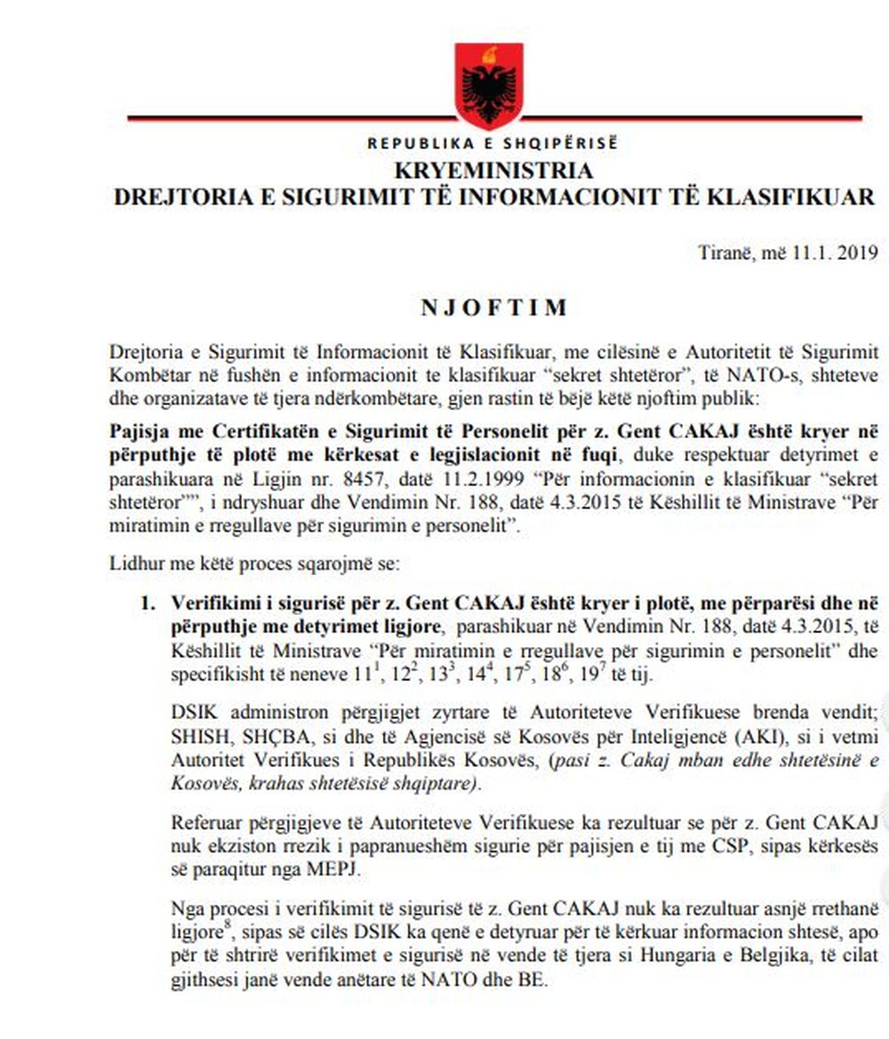 Debati p&euml;r Cakajn, DSIK i p&euml;rgjigjet Met&euml;s: