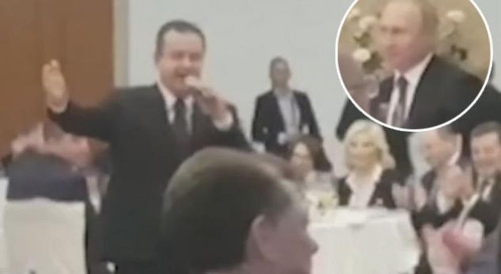 VIDEO/ Ministri i jasht&euml;m serb Ivica Da&ccedil;i&ccedil; k&euml;ndoi