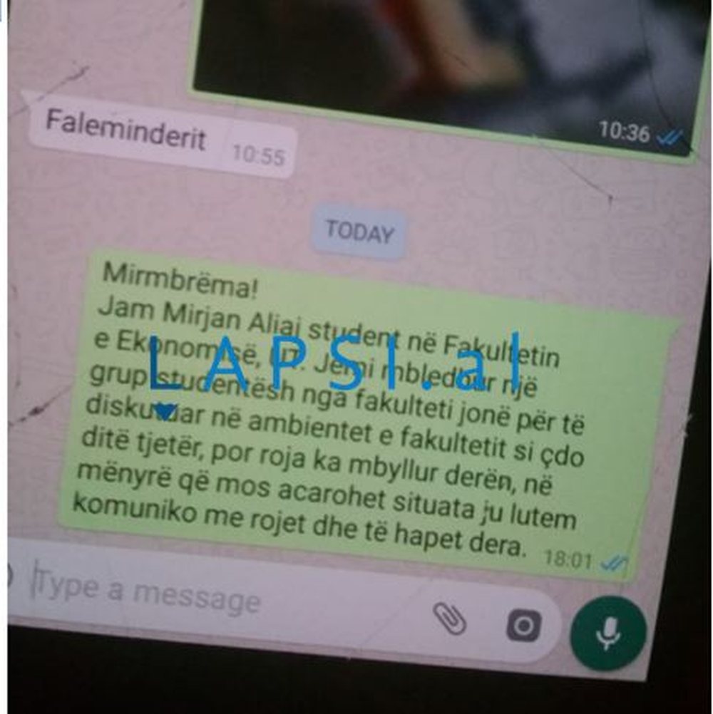 Dhori Kule braktis student&euml;t e tij, nuk nd&euml;rhyn p&euml;r t&euml;