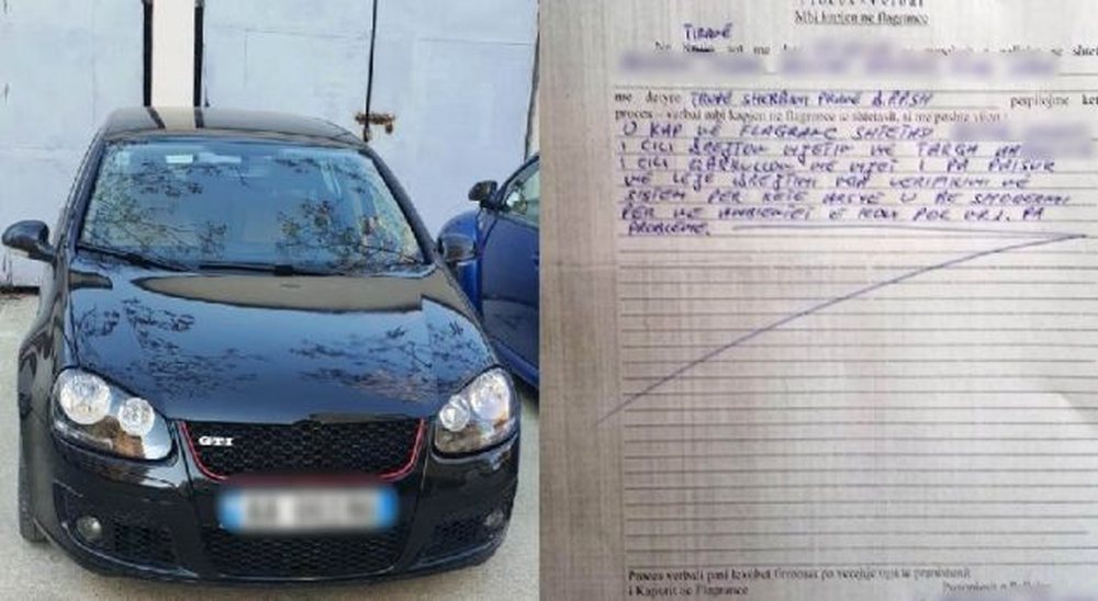 I riu l&euml;viz pa patent&euml;, thyen mas&euml;n e arrestit