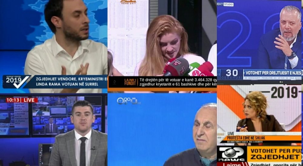 Parodia n&euml; TV/ T&euml; gjitha ekranet b&euml;jn&euml; sikur ka zgjedhje