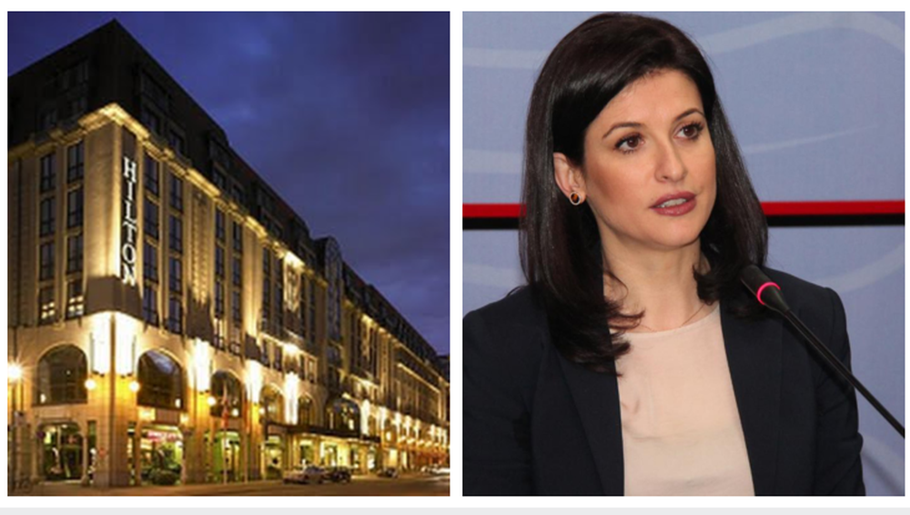 Reagon hoteli &ldquo;Hilton&rdquo; n&euml; Berlin: Gjonaj kishte mund&euml;si