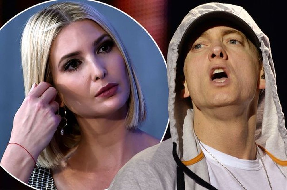 Vargje k&euml;rc&euml;nuese ndaj Ivanka-s, Eminem merret n&euml; pyetje nga