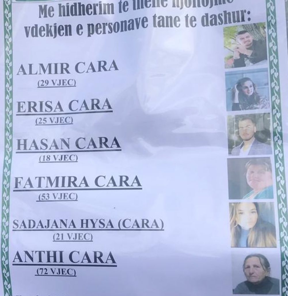 &nbsp;T&euml;rmeti, p&euml;rcillen n&euml; banes&euml;n e fundit 2 familjet nga