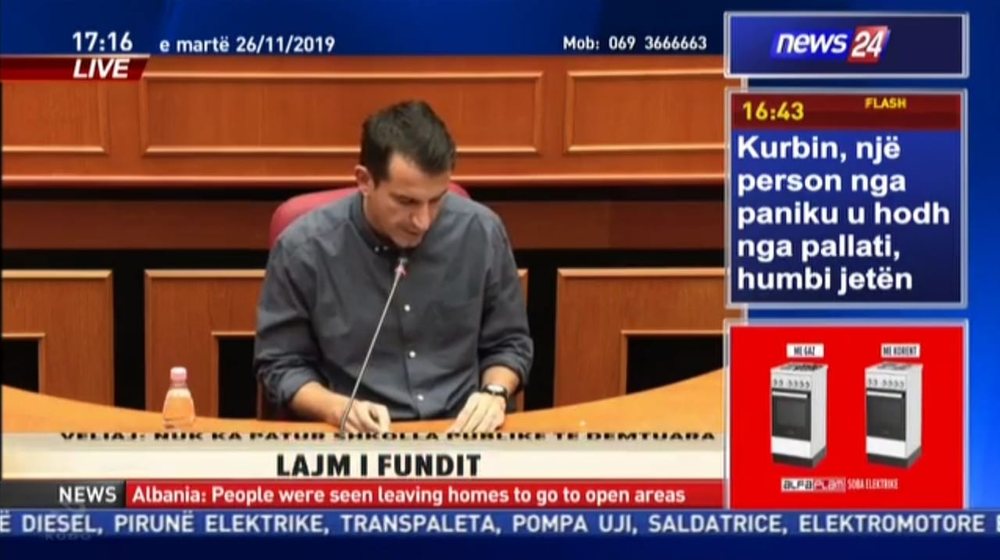Erion Veliaj thyen kodin/ I Vetmi politikan q&euml; p&euml;rdori sot TV-t&euml;