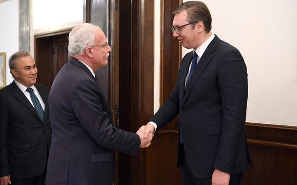 Ministri i Jasht&euml;m vizit&euml; n&euml; Beograd: Palestina mb&euml;shtet
