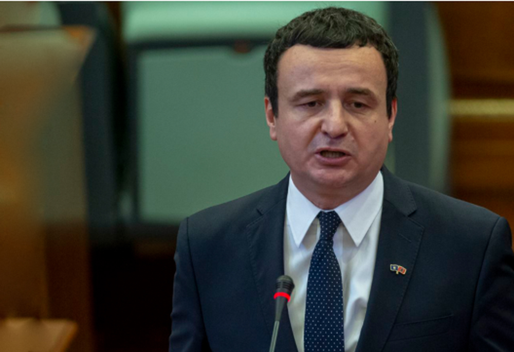 Fjalimi i par&euml; i Albin Kurtit si Kryeminist&euml;r i Kosov&euml;s
