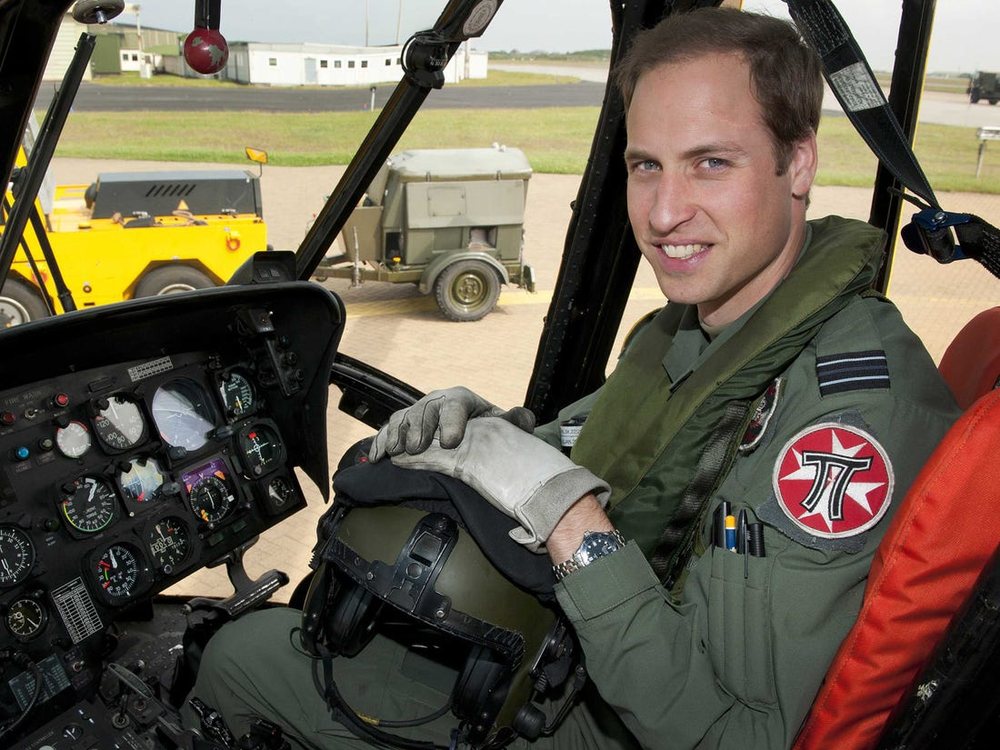 Prince William do t&euml; sh&euml;rbej si pilot helikopteri p&euml;r ti ardhur